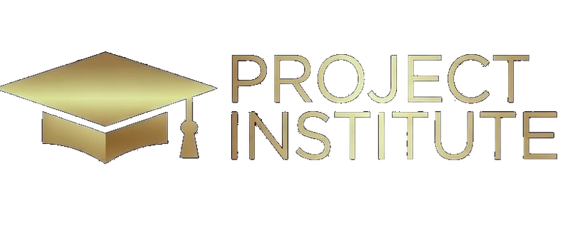 Project Institute logo — gold graduation cap with PROJECT INSTITUTE wordmark